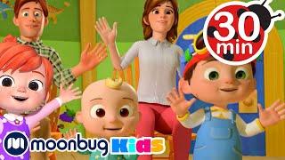 Keluarga Jari | CoComelon | Kartun anak anak | Moonbug Kids Indonesia