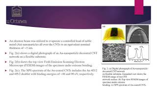 Thin Film functionalization  of Carbon Nanotube : for flexibility Gas sensor devices