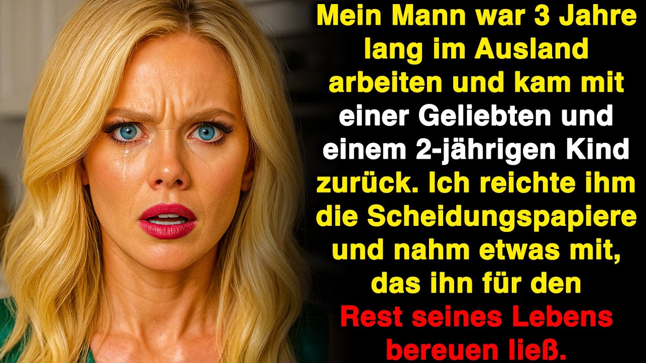 Mein Mann kam nach 3 Jahren Auslandsarbeit zurück – mit einer Geliebten und einem Kind. Dann...