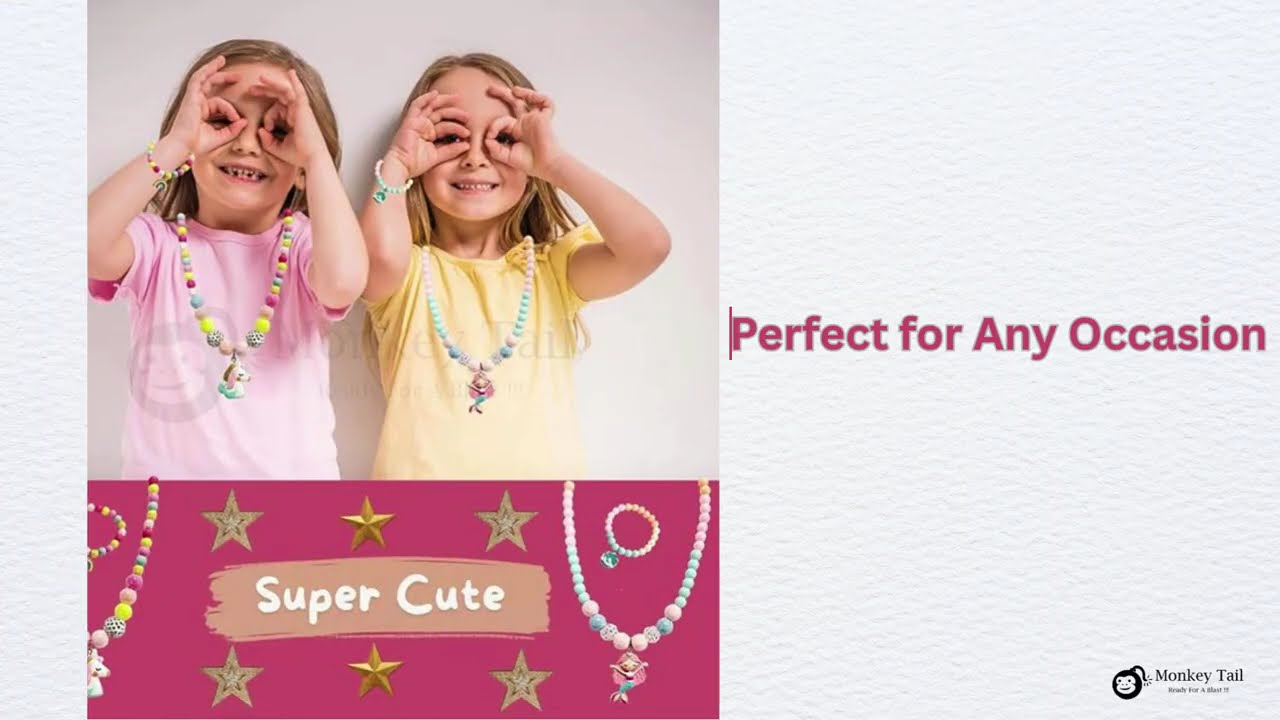 Affordable Mermaid Jewellery Set 🎁 | Best Gift for Kids@BirthdayPopper