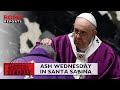 Tomorrow #PopeFrancis will preside over the #AshWednesday celebration in Santa Sabina