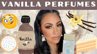 The Best Vanilla Perfumes in my collection for Fall 2023 | Perfume collection #perfume #fragrances