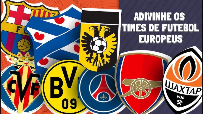 Liga dos Campeões da Europa: Tente Adivinhar os Clubes pelos Escudos