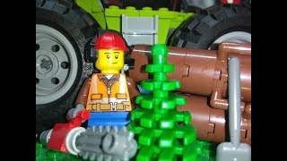 Lego лесной трактор 60181 обзор#1