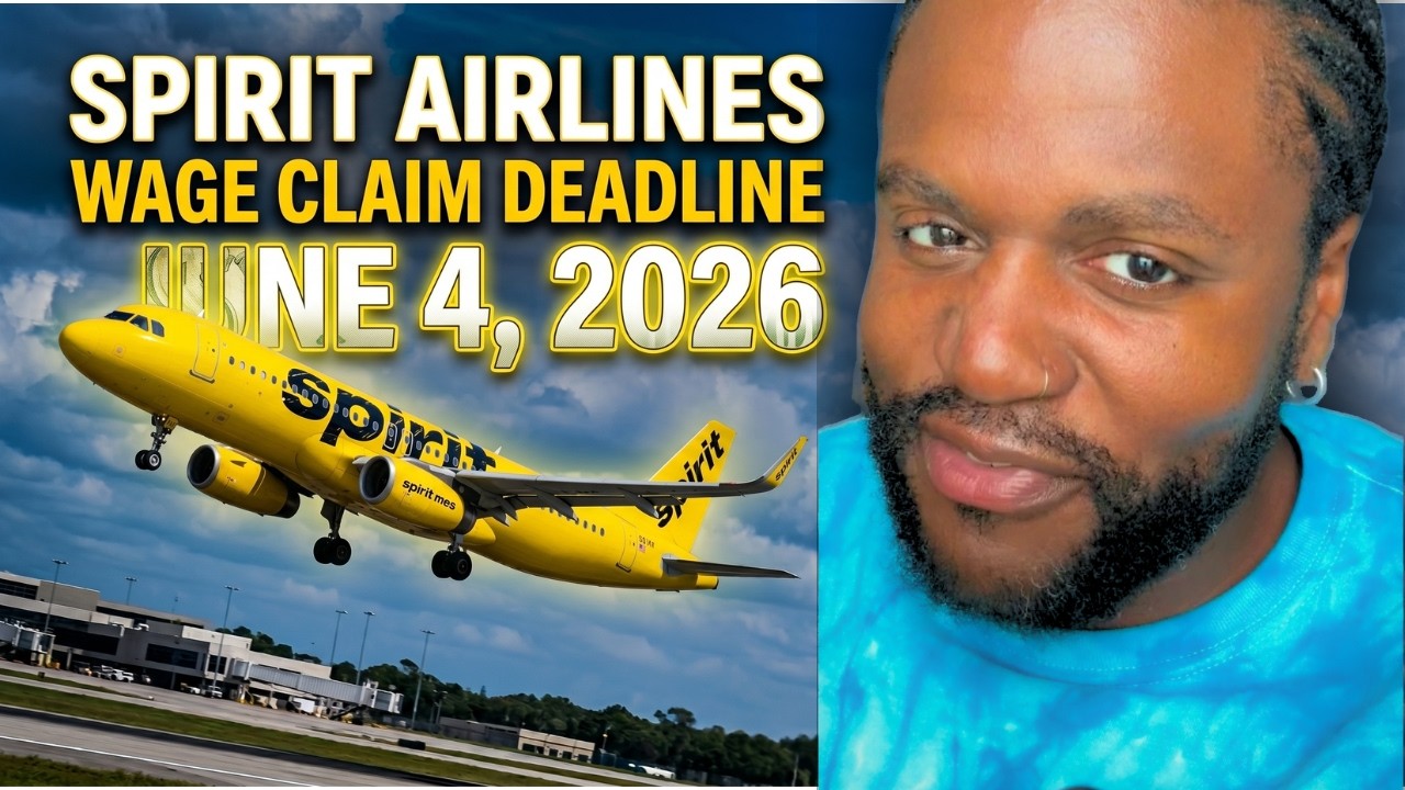 Spirit Airlines Wage Claim Deadline June 4, 2026