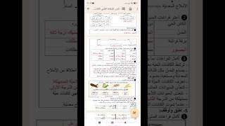 كرّاس الإيقاظ العلمي مع الإصلاح كلّ الدّروس سنة 6 الثّلاثي الثّالث بصيغةPdf? 