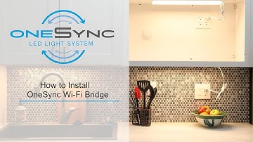 OneSync Wi-Fi Bridge Install and Operation