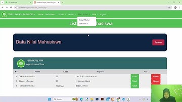 Tutorial membuat CRUD (Create, Read, Update, Delete)