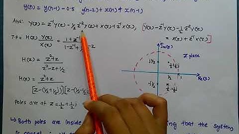EC202 Signals and Systems_Mod 6_Condition for Causality and Stability_Numerical 1