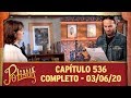 As Aventuras de Poliana | capítulo 536 - 03/06/20, completo