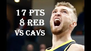 Domantas Sabonis 17 Pts 8 Reb Cleveland Cavaliers vs Indiana Pacers