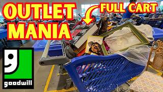 Goodwill Bins Is Getting💥WILD💥 Come Fill A Cart With Me! $1.59/Pound! Wild Wild West Thrifting!