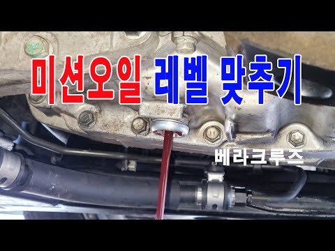 Hyundai Veracruz Transmission Fluid Leveling