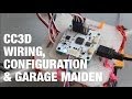 DIY Mini Quadcopter w/ OpenPilot CC3D Wiring, Configuration, and Garage Maiden