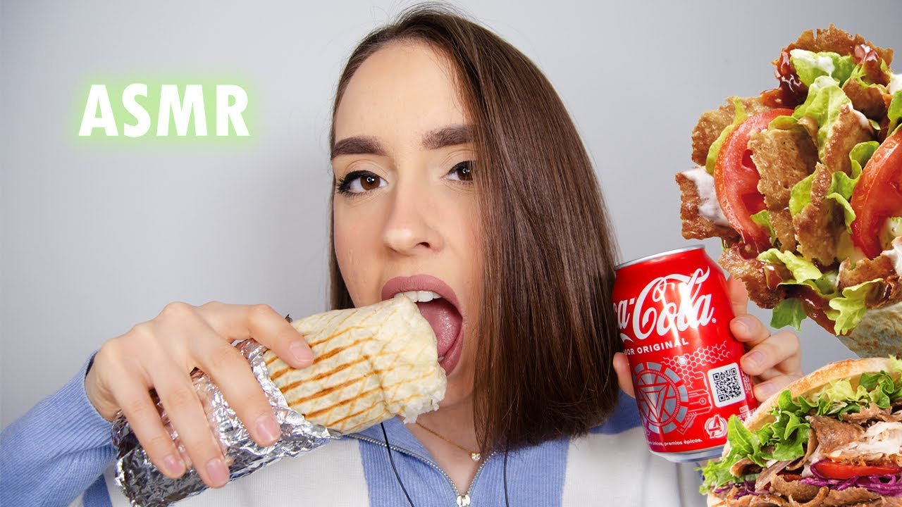 ASMR COMIENDO KEBAB | ASMR ESPAÑOL