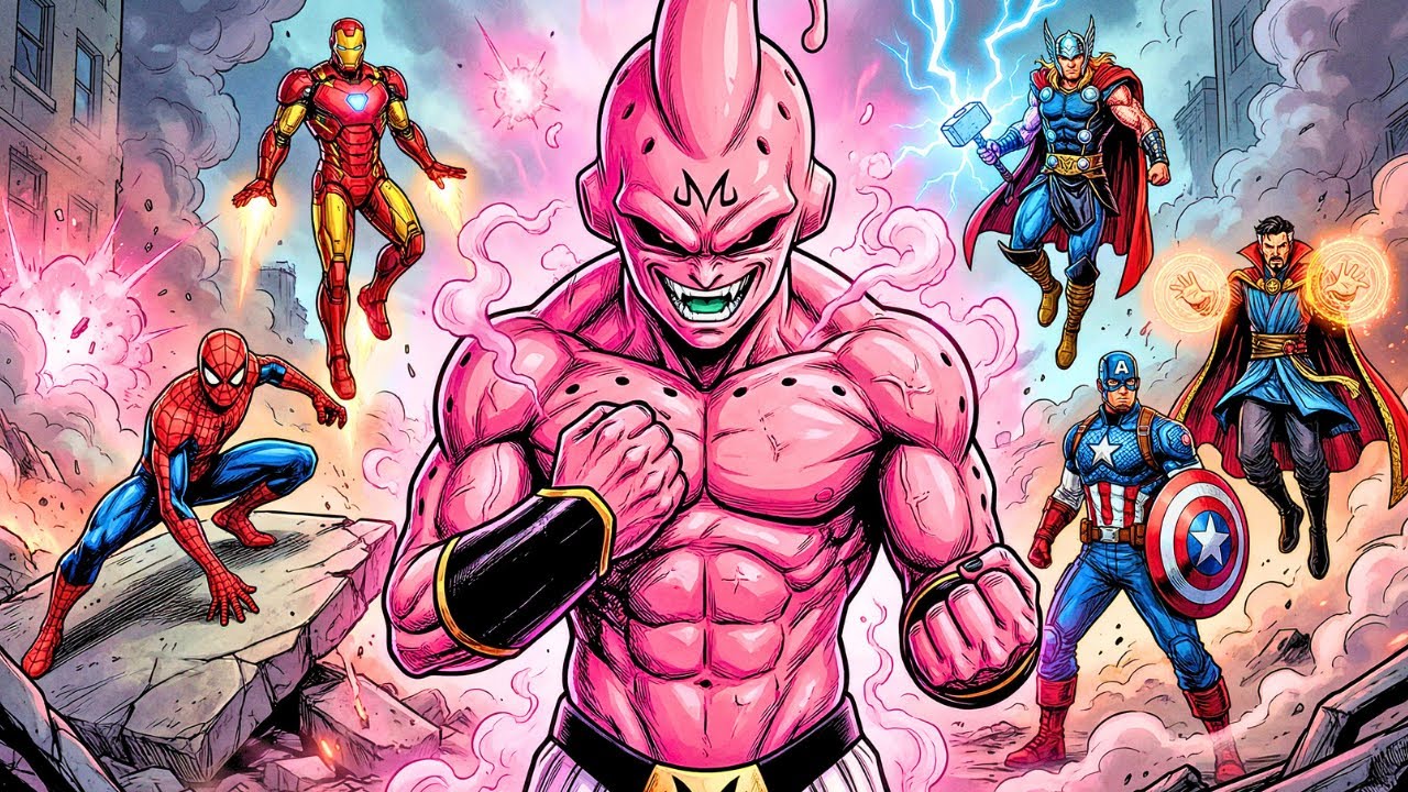 What If KID MAJIN BUU Entered The MARVEL Universe?