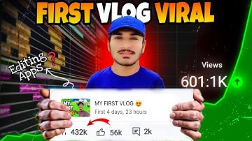How to Viral First Vlog 🤫 | My First Vlog Viral Trick | First Vlog Editing