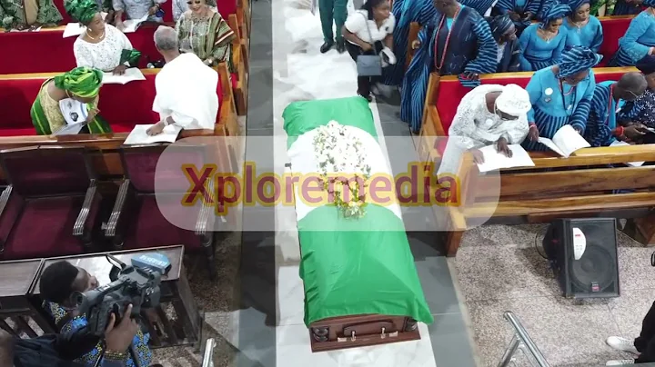 Final Burial of Formal Governor of Oyo State. Late Chief Dr. OMOLOLU OLUNLOYO.
