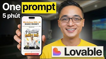 Tạo APP và WEB Bán Hàng Chỉ 5 Phút Bằng Vibe Coding – Chỉ 1 Prompt tại LovaBle