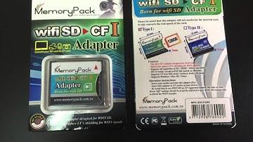 MPK wifi SD to CF type I adapter (www.memorypack.com.tw)