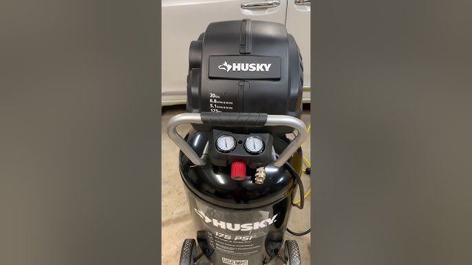 Husky C302H 30 gal Ultra Quiet Air Compressor Review 