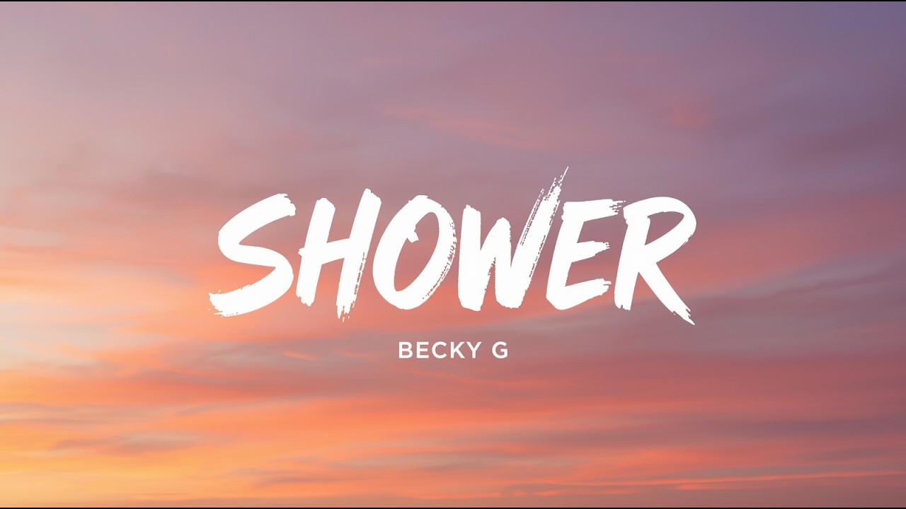Nightcore 💧 Becky G – Shower (Lyrics) | Emotional Pop Nightcore AMV | Viral USA Hit