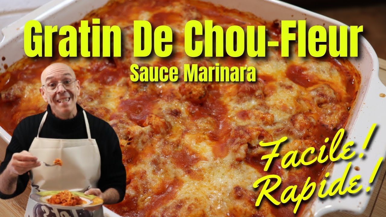 Gratin De Chou Fleur Facile A Faire Une Recette De Choux Fleur Au Four Youtube