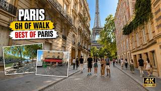 Best of Paris, 6 hours of 4K Walking Tour: From Grand Palais to Opera District