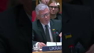We will NOT ABANDON people to these BARBARIANS! Ukraine SHATTERS Russia at the UN meeting! #shorts