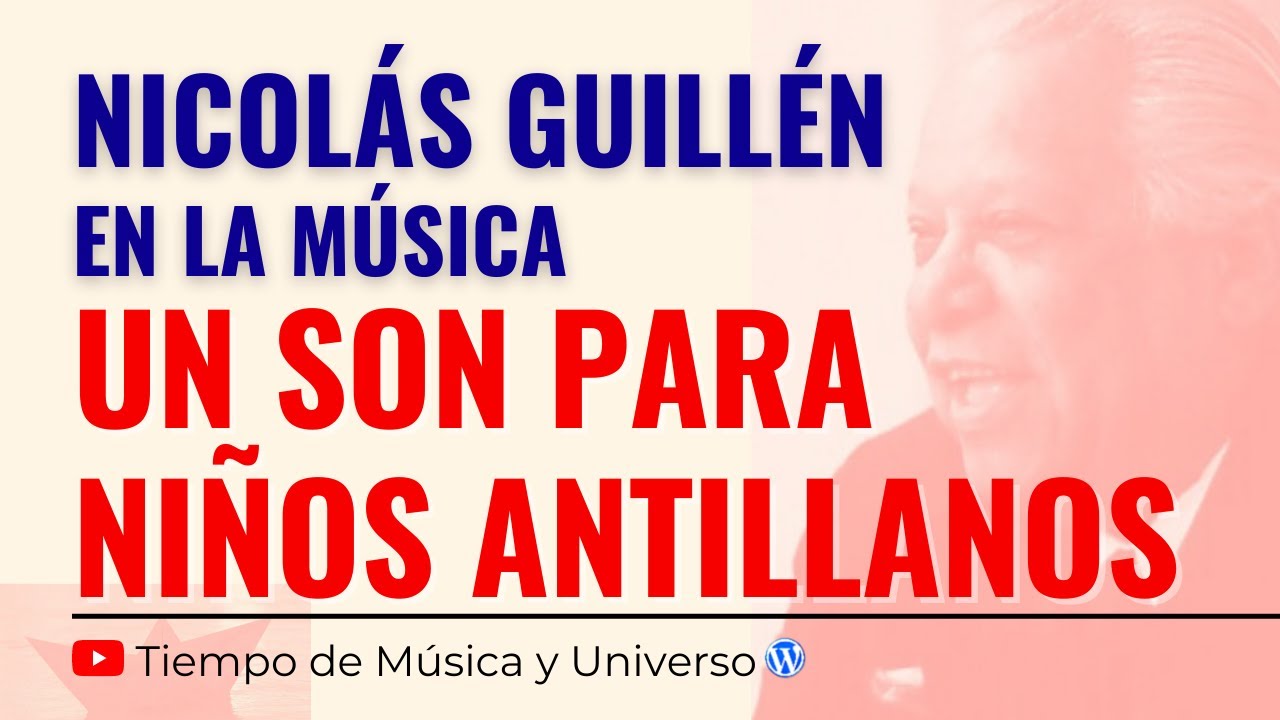 Un Son Para Niños Antillanos Letra www.youtube.com