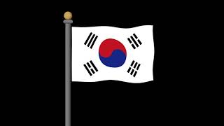 韓国の国旗 意味やイラストのフリー素材など 世界の国旗 世界の国旗