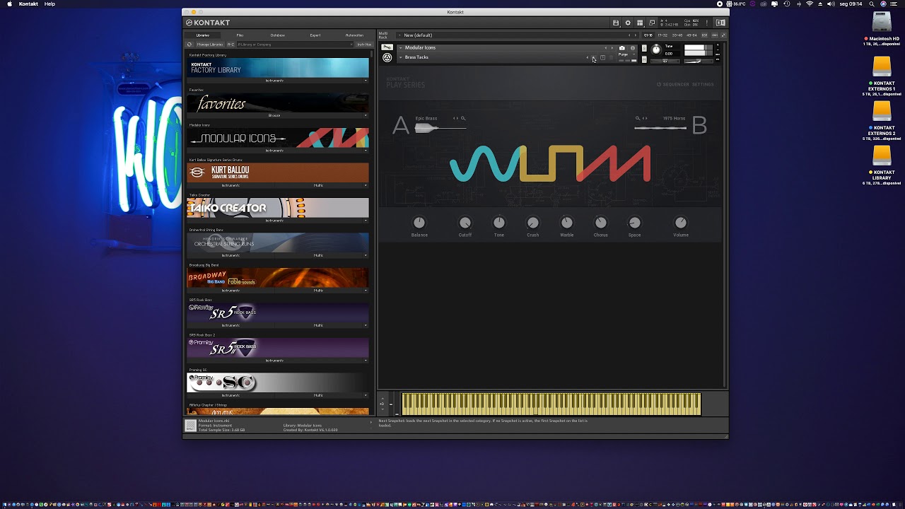 Kontakt 6 1 0   Modular Icons