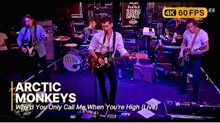 Arctic Monkeys - Why'd You Only Call Me When You're High (Live Red Bull Sound Space 2013) 4K 60Fps