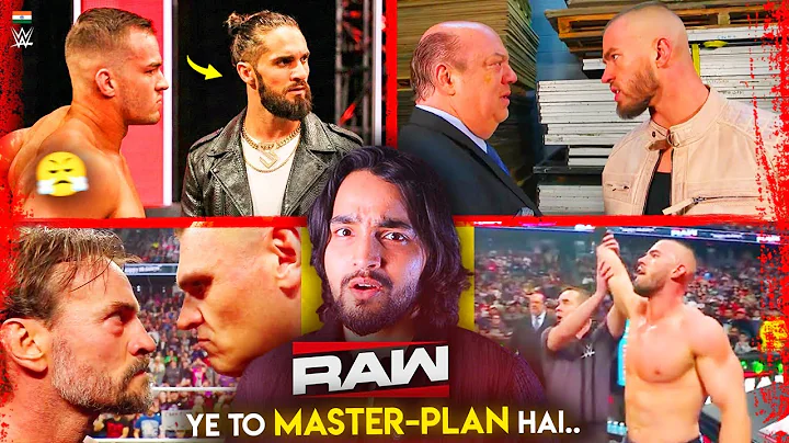 'Oh Bhaisaab🤯' Seth Rollins' Master-Plan Austin Theory - WWE Raw Highlights