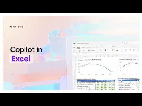 마이크로소프트 365 코파일럿 | Copilot in Excel Demo - YouTube