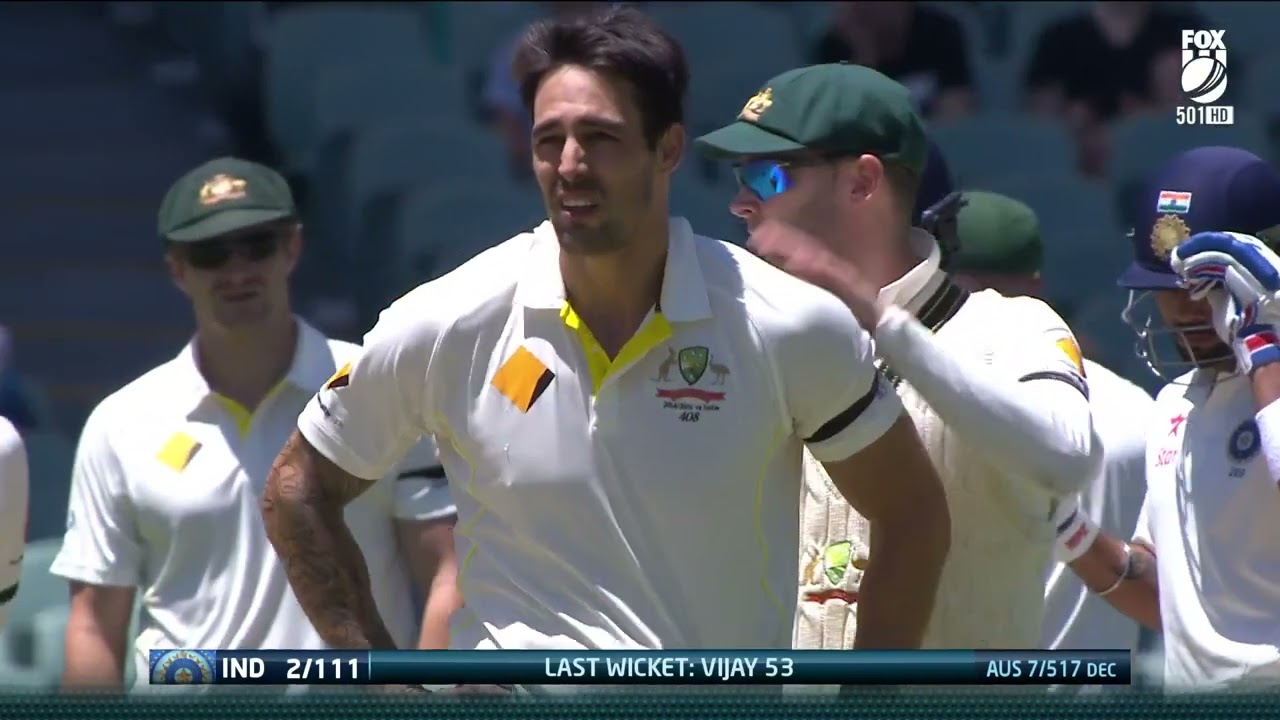 Mitchell Johnson bouncer to virat Kohli💀🔥| virat Kohli