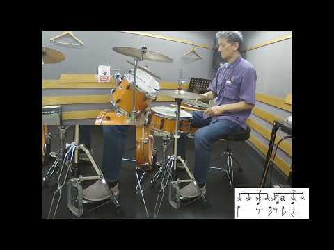 ●ゴーストモーションとハイハット・オープンクローズ（１日１トレ62）大阪十三前田ドラム教室）