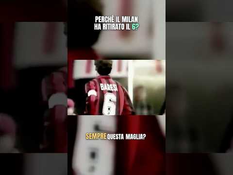 Video Franco BARESI - Perché il Milan lo ha reso immortale ritirando il numero 6?
