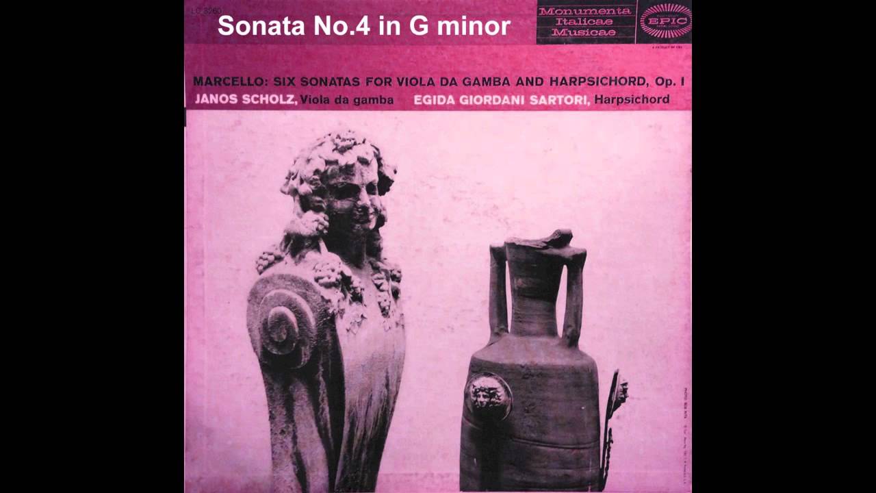 Benedetto Marcello, Sonata No 4 in G minor