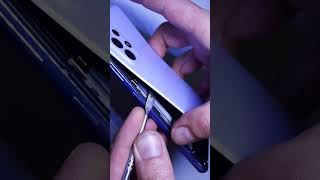 Samsung A52 Как снять крышку
