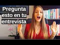 Qué debes preguntar en una entrevista de trabajo y qué no / Errores y consejos / Michelle Engelmann