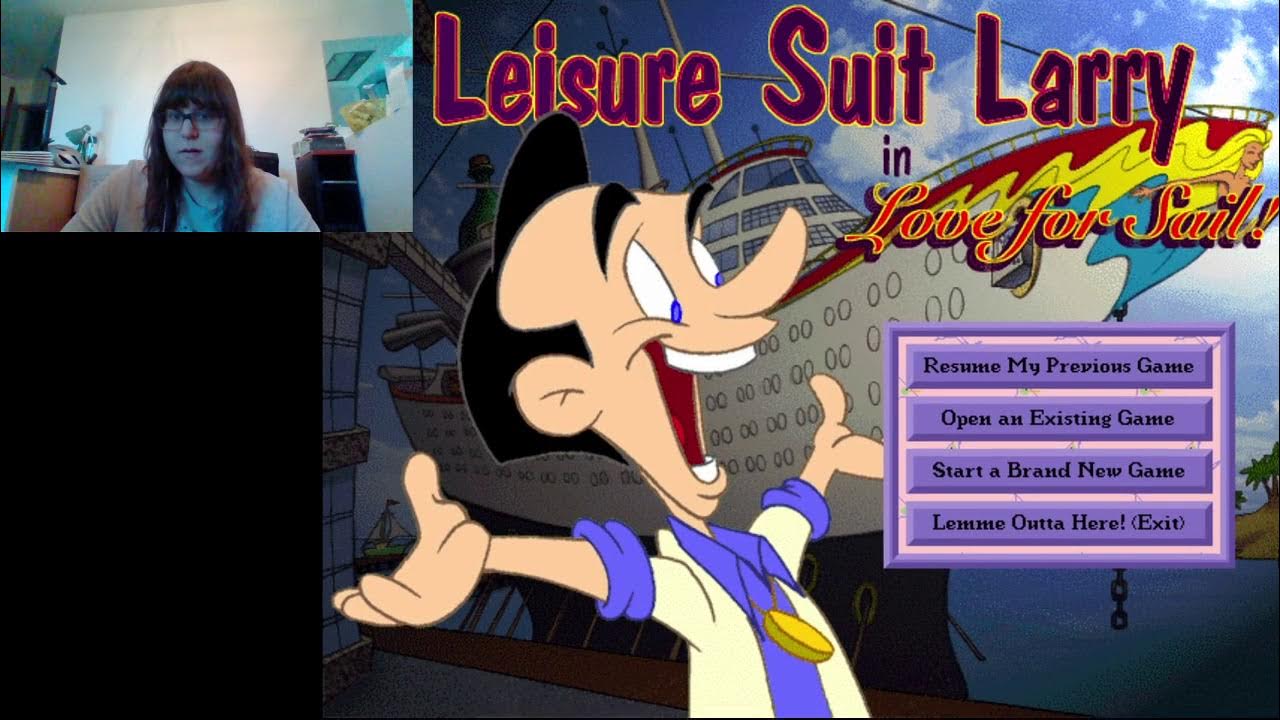 Larry 7. Ларри Лаффер 7. Игра Ларри на корабле. Ларри в выходном костюме 7. Leisure Suit Larry: Love for Sail!.