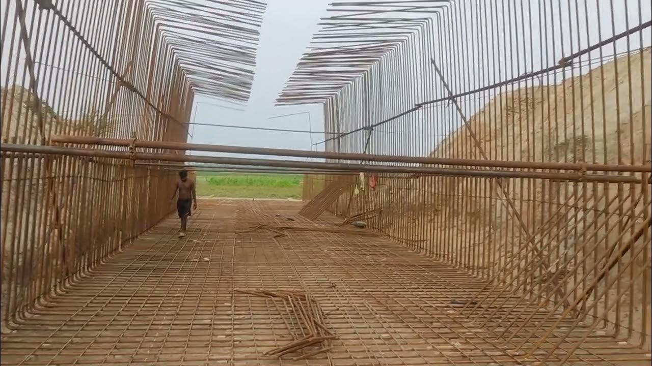 box culvert railway project Bottom Haunch binding Rdso drawing YouTube