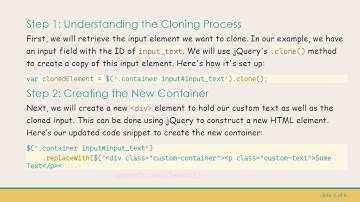 How to Clone, Modify, and Replace an HTML Element with jQuery