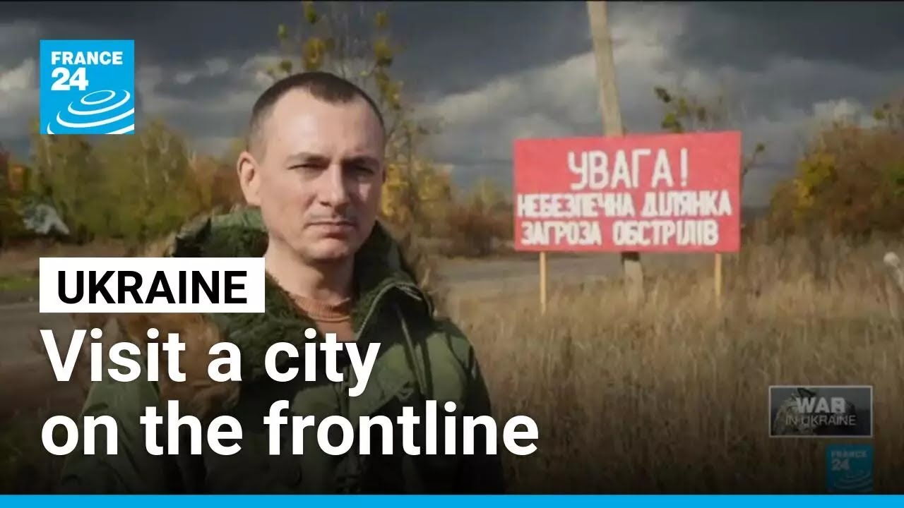 Ukraine: Visit a city on the frontline with our correspondent on
