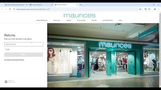 Maurices Return & Exchange Policy
