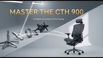 Hướng Dẫn Lắp Ghế Công Thái Học CTH 900 (Chi Tiết) | Kèm Hướng Dẫn Sử Dụng A-Z