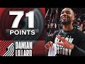 Damian lillards incredible 71pt performance  february 26 2023