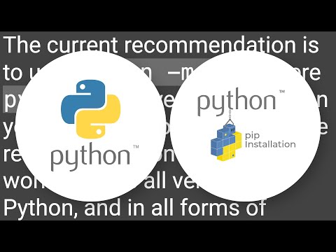 Dealing with multiple Python versions and PIP?