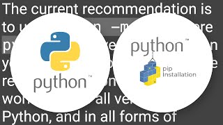 Dealing with multiple Python versions and PIP?